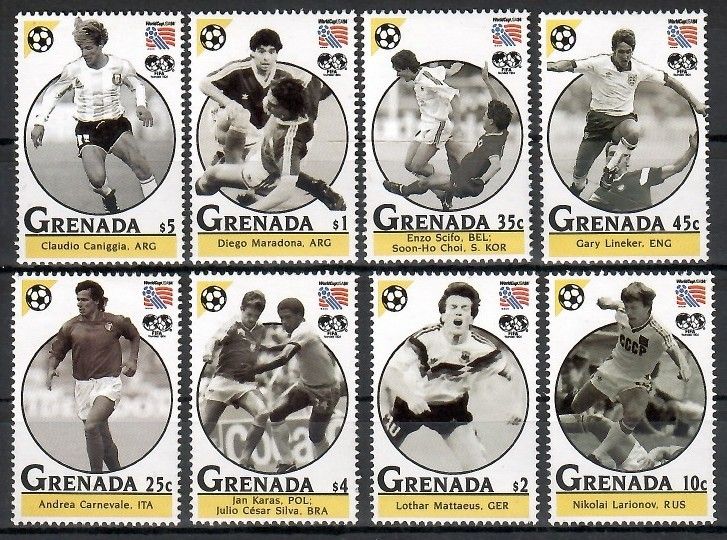 Znaczek Grenada 1993 Mi 2657-2664 Czyste **