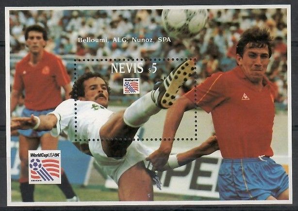 Znaczek Nevis 1993 Mi bl 67 Czyste **