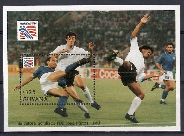 Znaczek Gujana 1993 Mi bl 331 Czyste **