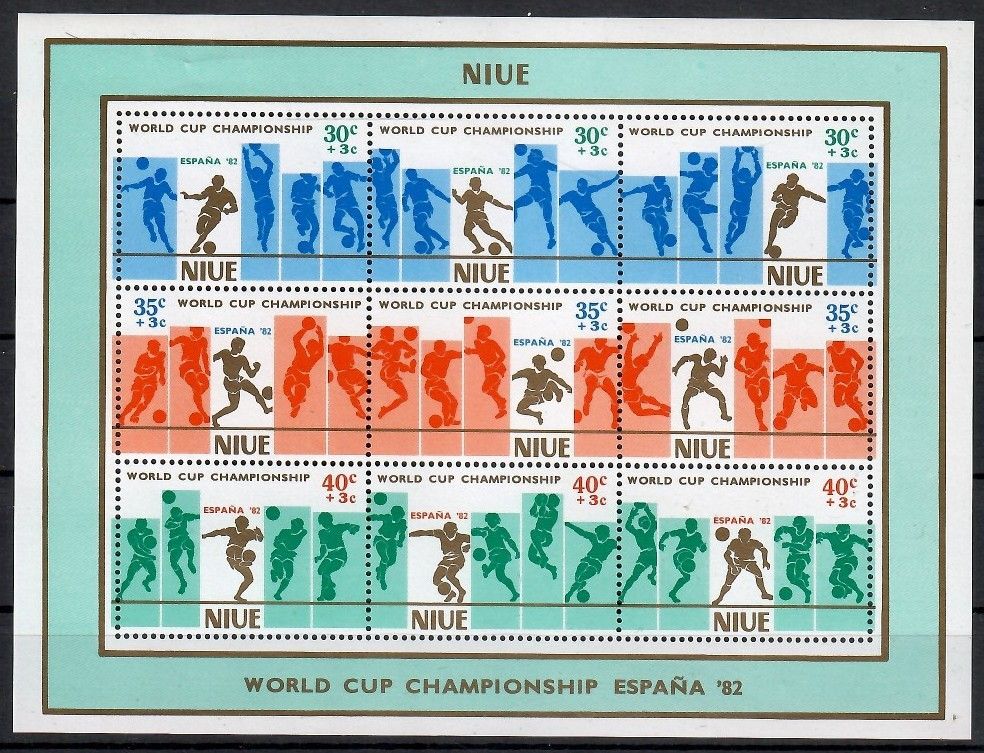 Znaczek Niue 1981 Mi bl 49 Czyste **