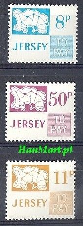Znaczek Jersey 1975 Mi por 18-20 Czyste **