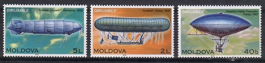 Znaczek Mołdawia 2003 Mi 456-458 Czyste **
