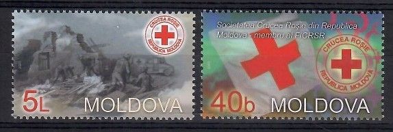 Znaczek Mołdawia 2003 Mi 467-468 Czyste **