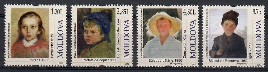 Znaczek Mołdawia 2012 Mi 783-786 Czyste **