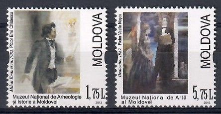 Znaczek Mołdawia 2013 Mi 820-821 Czyste **