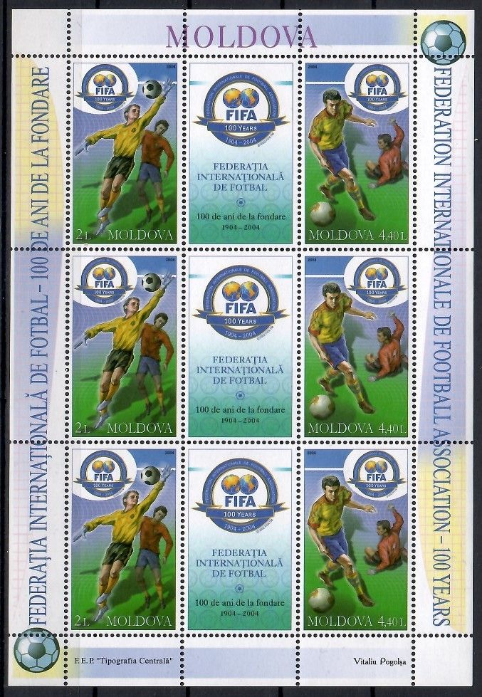Znaczek Mołdawia 2004 Mi ark 492-493 Czyste **