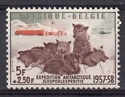 Znaczek Belgia 1957 Mi 1072 Czyste **