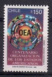 Znaczek Chile 1990 Mi 1363 Czyste **