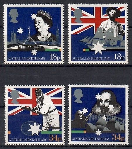 Znaczek Australia 1988 Mi 1114-1117 Czyste **