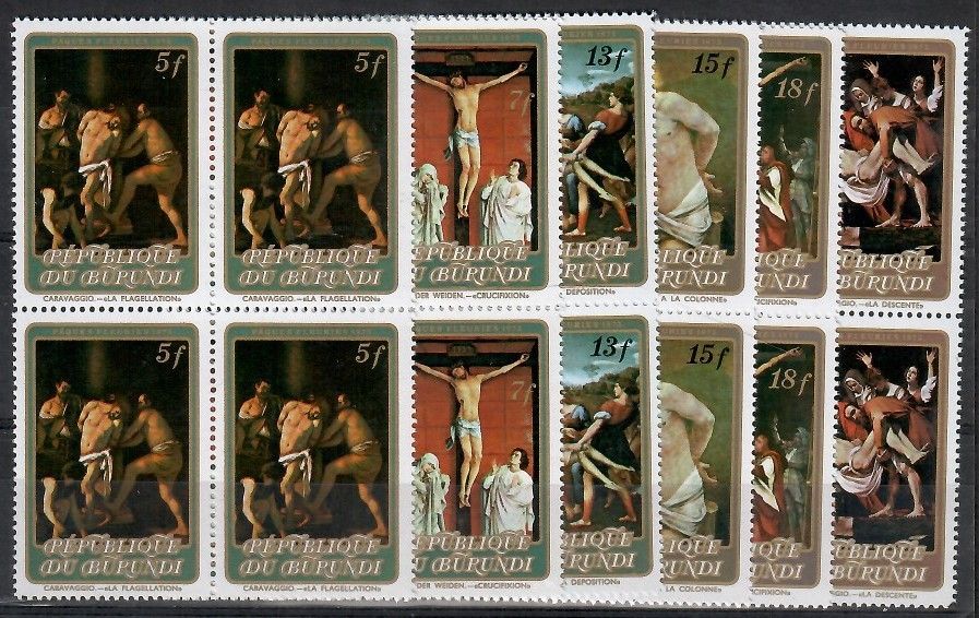 Znaczek Burundi 1973 Mi 920-925 Czyste **