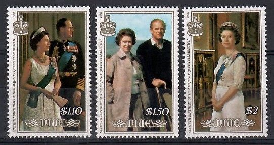 Znaczek Niue 1986 Mi 658-660 Czyste **