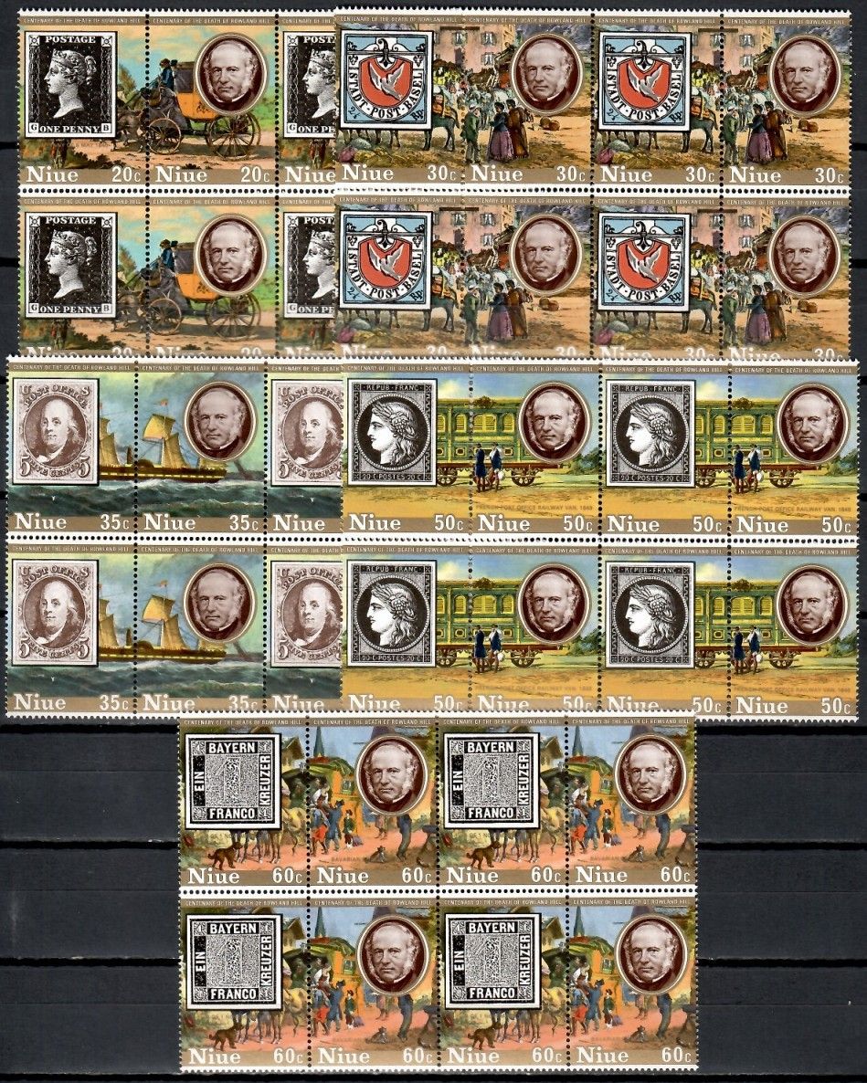 Znaczek Niue 1979 Mi 246-255 Czyste **