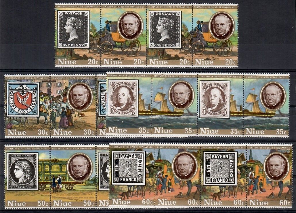 Znaczek Niue 1979 Mi 246-255 Czyste **
