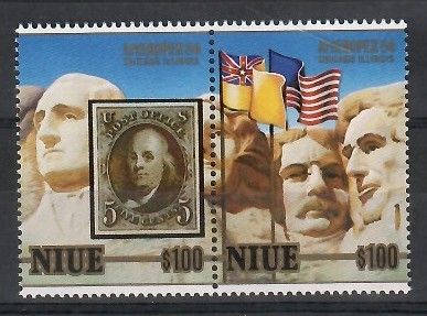 Znaczek Niue 1986 Mi 665-666 Czyste **