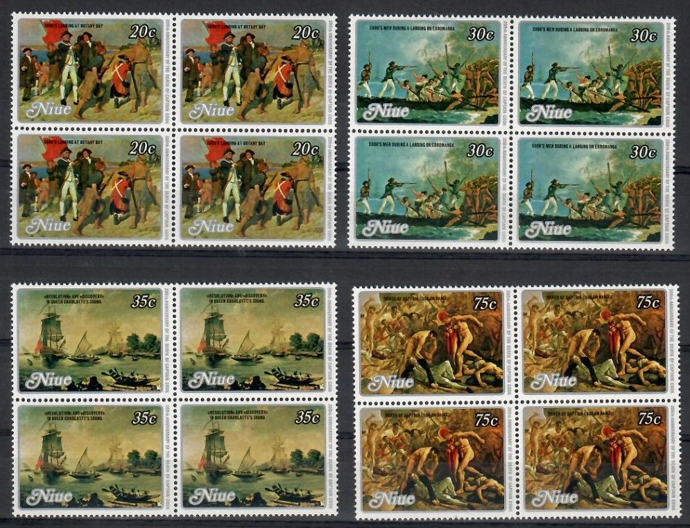 Znaczek Niue 1979 Mi 256-259 Czyste **