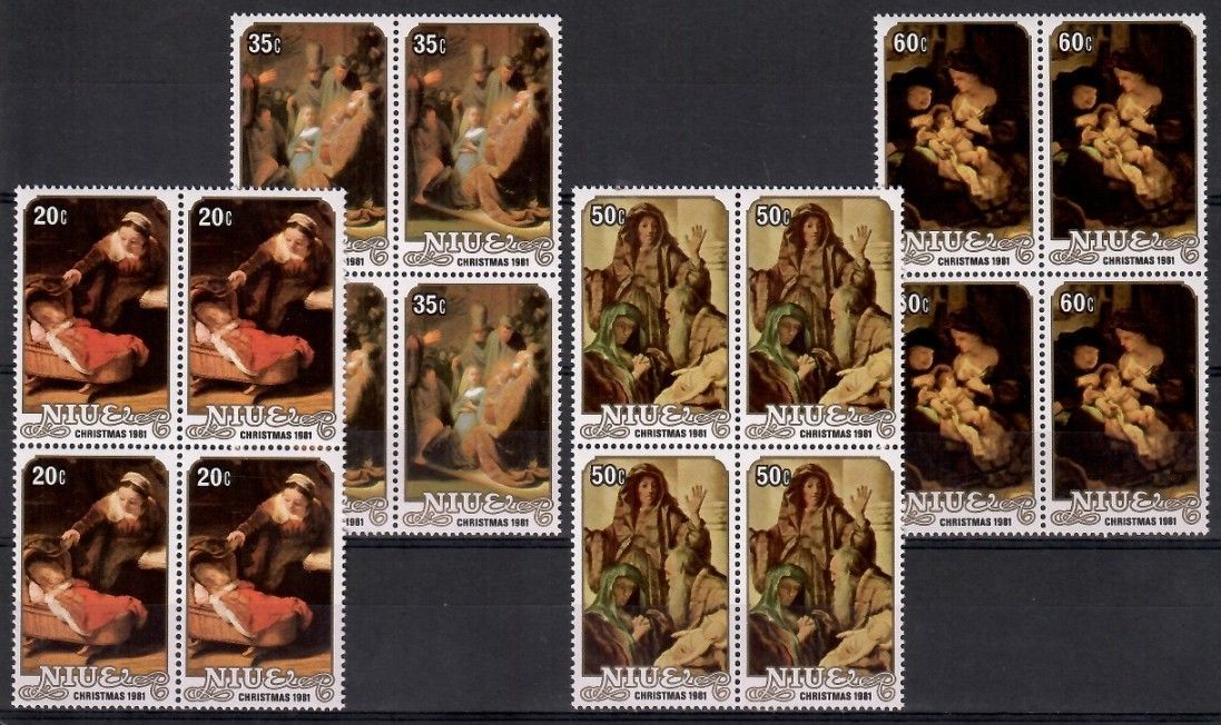 Znaczek Niue 1981 Mi 448-451 Czyste **