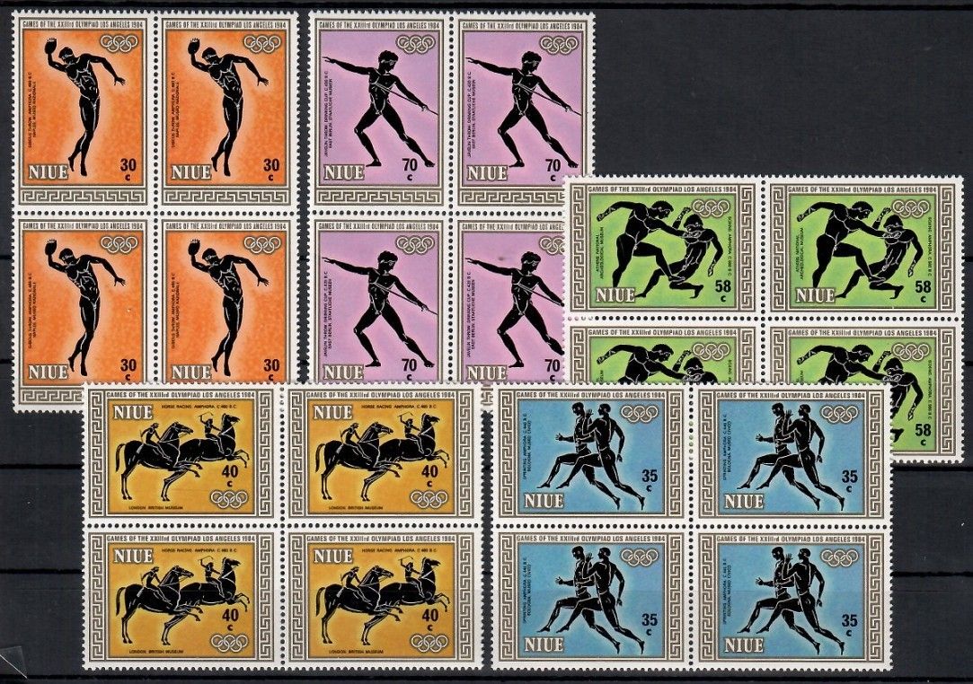 Znaczek Niue 1984 Mi 570-574 Czyste **
