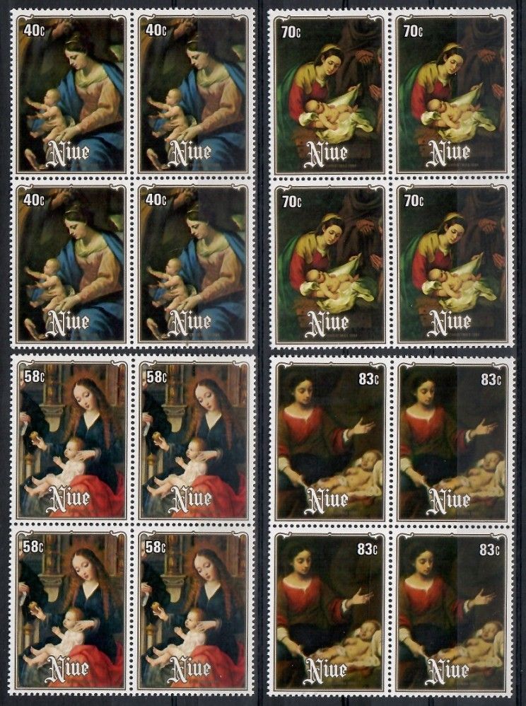 Znaczek Niue 1984 Mi 596-599 Czyste **