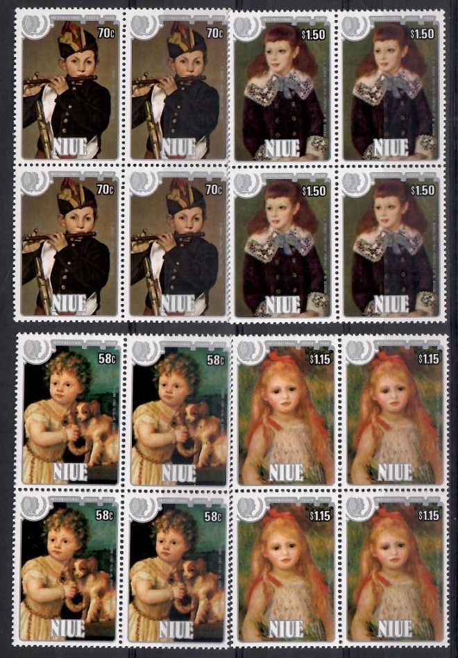 Znaczek Niue 1984 Mi 630-633 Czyste **