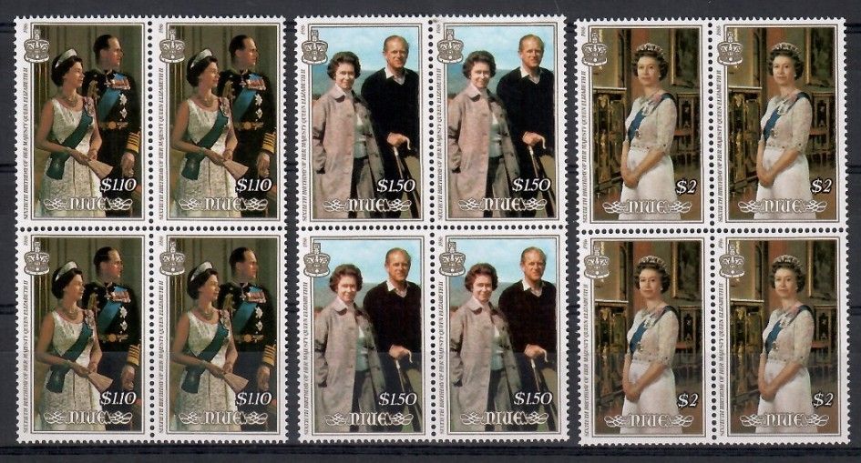 Znaczek Niue 1986 Mi 658-660 Czyste **