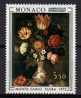 Znaczek Monako 1973 Mi 1072 Czyste **