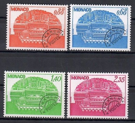 Znaczek Monako 1979 Mi 1380-1383 Czyste **
