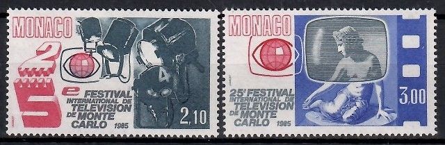 Znaczek Monako 1984 Mi 1662-1663 Czyste **