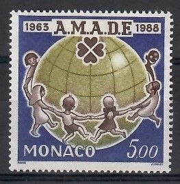 Znaczek Monako 1988 Mi 1858 Czyste **