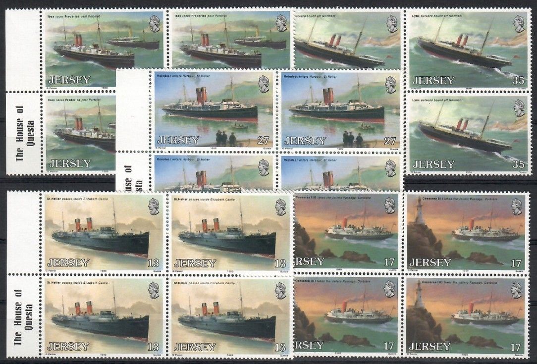 Znaczek Jersey 1989 Mi 491-495 Czyste **