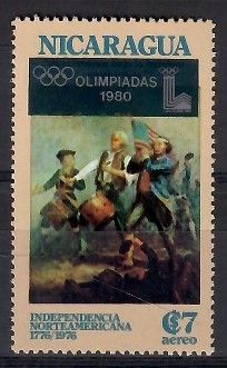 Znaczek Nikaragua 1980 Mi 2129 Czyste **