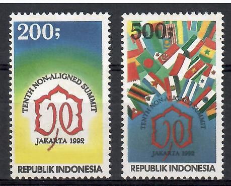 Znaczek Indonezja 1992 Mi 1443-1444 Czyste **