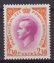 Znaczek Monako 1966 Mi 847 Czyste **