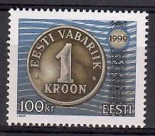 Znaczek Estonia 1999 Mi 346 Czyste **