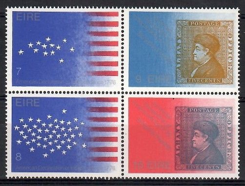 Znaczek Irlandia 1976 Mi 340-343 Czyste **