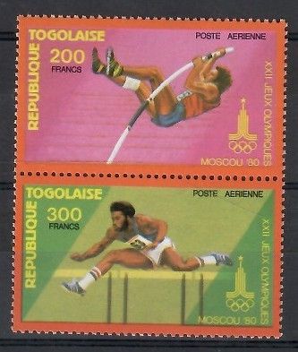 Znaczek Togo 1980 Mi 1428-1429 Czyste **