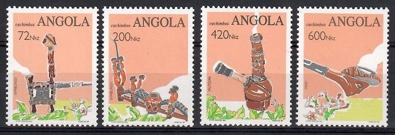 Znaczek Angola 1993 Mi 937-940 Czyste **