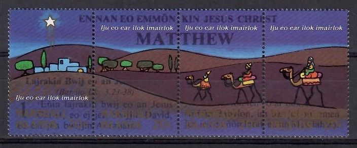 Znaczek Wyspy Marshalla 1984 Mi 23-26 Czyste **