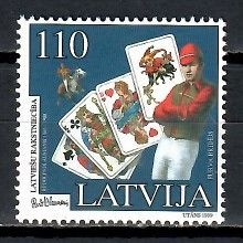 Znaczek Łotwa 1999 Mi 499 Czyste **