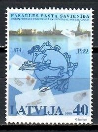 Znaczek Łotwa 1999 Mi 513 Czyste **
