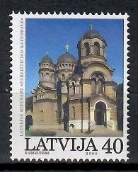 Znaczek Łotwa 2000 Mi 532 Czyste **