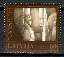 Znaczek Łotwa 2003 Mi 590 Czyste **