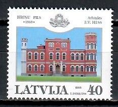 Znaczek Łotwa 2003 Mi 597 Czyste **
