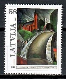 Znaczek Łotwa 2007 Mi 696 Czyste **
