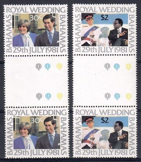 Znaczek Bahamy 1981 Mi 480-481 Czyste **