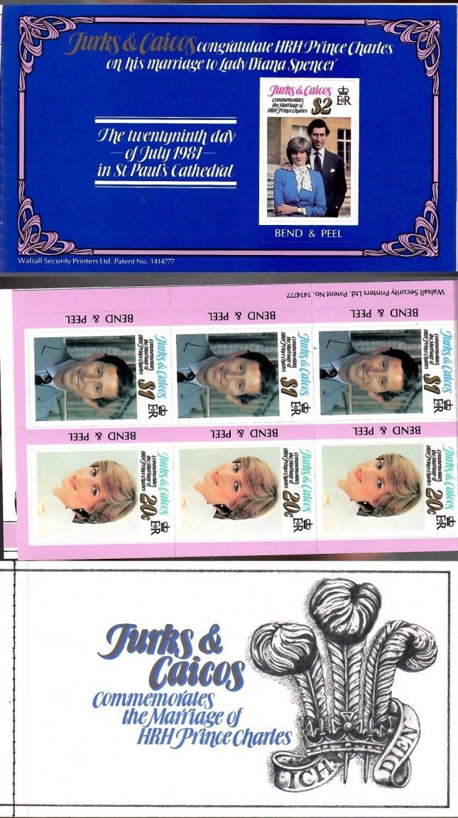 Znaczek Turks i Caicos 1981 Mi mh 546-548 Czyste **