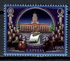 Znaczek Łotwa 2015 Mi 943 Czyste **