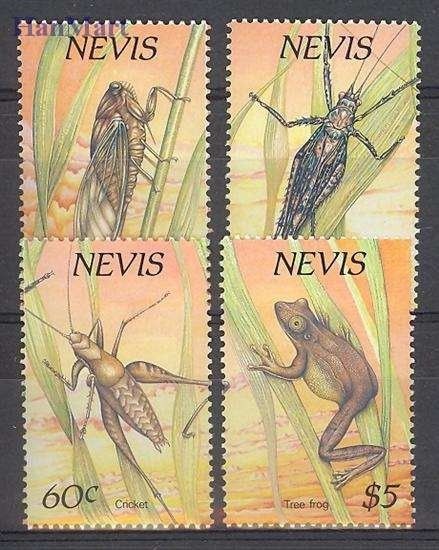 Znaczek Nevis 1989 Mi 514-517 Czyste **