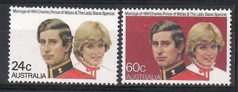 Znaczek Australia 1981 Mi 760-761 Czyste **