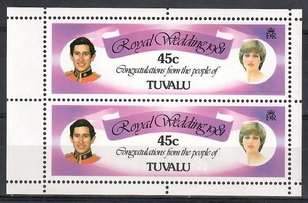 Znaczek Tuvalu 1981 Mi h-blatt 146C Czyste **