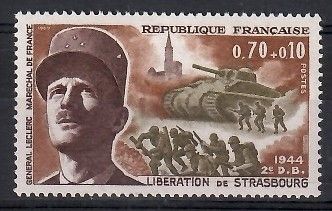 Znaczek Francja 1969 Mi 1691 Czyste **